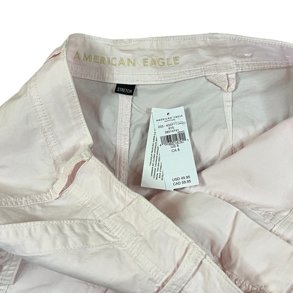American Eagle Outfitters Size 8 NWT Light Pink 90’s Boyfriend Short. - Picture 4 of 9